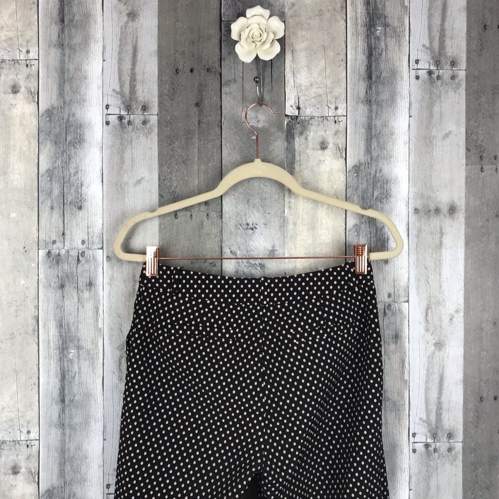 Kate Spade Margaux Cafe Dot Crop Pants Sz 2 EUC - Picture 3 of 8